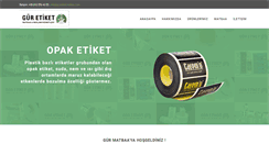 Desktop Screenshot of guretiketmatbaa.com